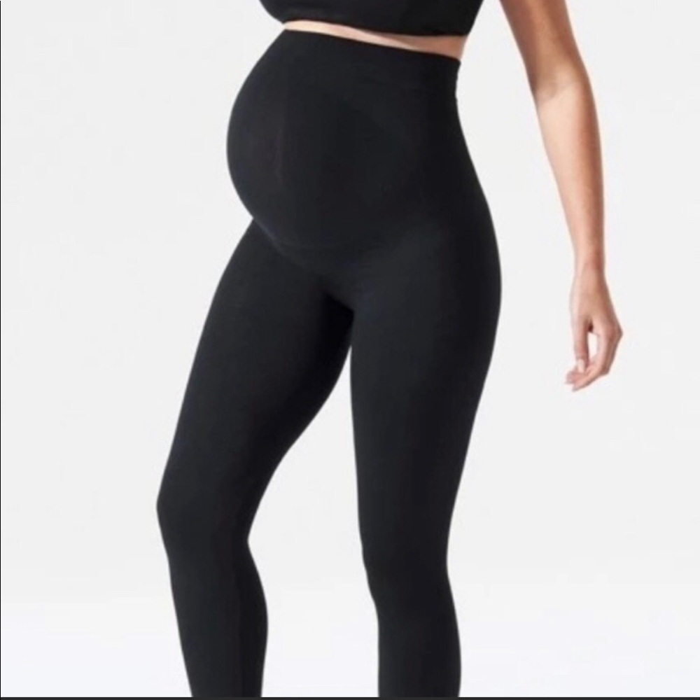 Blanqi Highwaisted Maternity Leggings, small